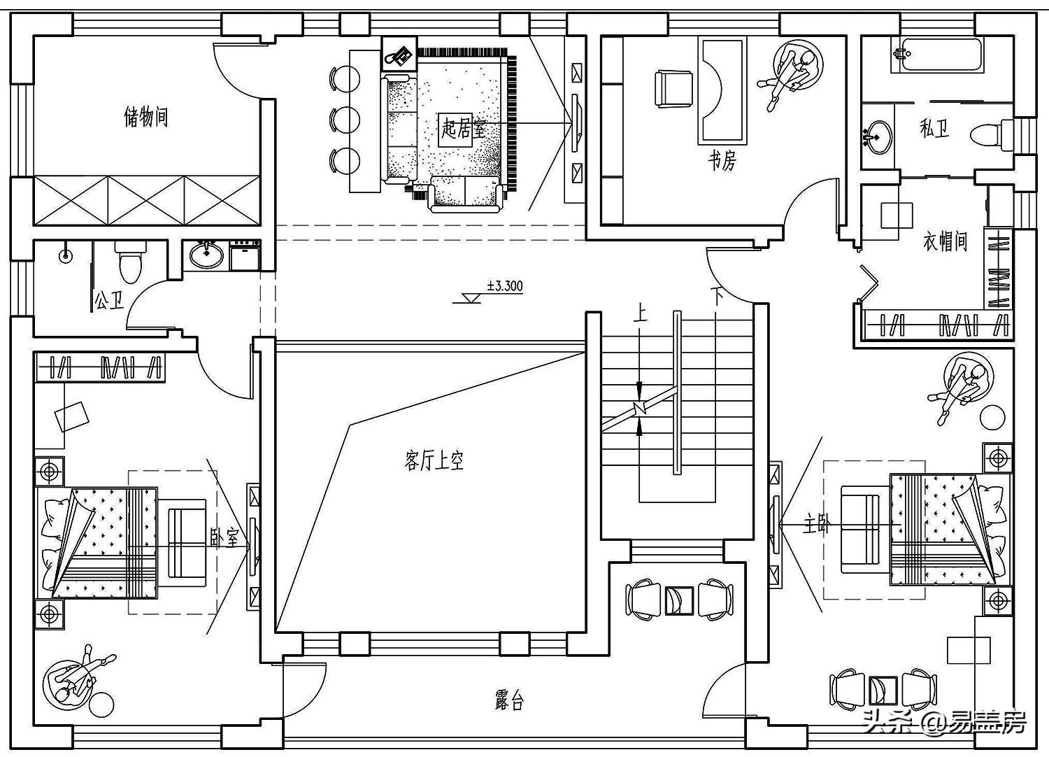 坡屋顶房间设计_坡屋顶榻榻米装修效果图_屋顶坡效果装修榻榻米图片大全