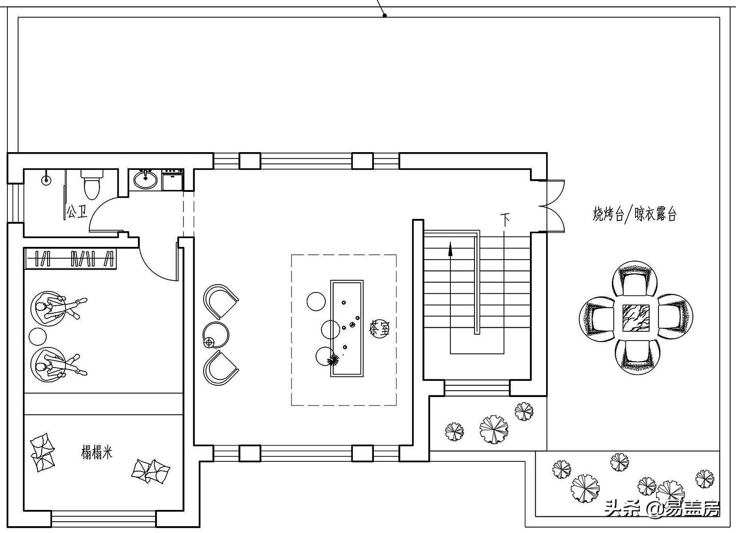 坡屋顶榻榻米装修效果图_屋顶坡效果装修榻榻米图片大全_坡屋顶房间设计