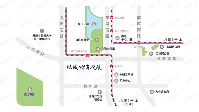 柳岸晓风排屋户型图_柳岸晓风户型图_美岸栖庭户型图