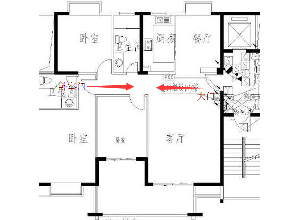 遇到大门对着卧室门怎么办？风水讲究及化解方法