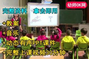 幼儿园大班语言《勇敢的克兰西》优质课视频+原版课件PPT+教案+音乐（大班绘本）