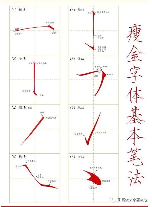 瘦金体毛笔书法视频_怎样写好瘦金体毛笔字_瘦金体毛笔书法教程