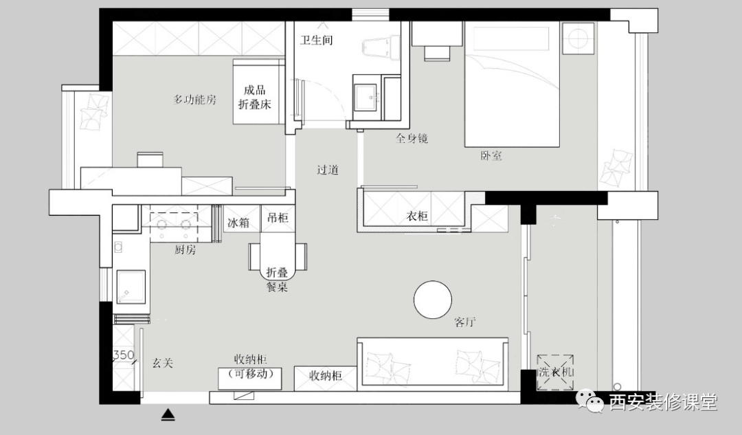 80小户型装修_房屋装修小户型_房装修小户型