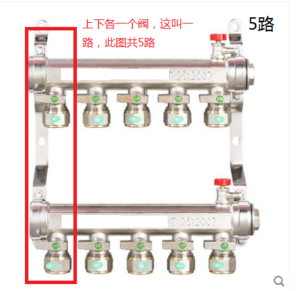 地暖分集水器和分水器的价格_地暖分水器多少钱一路_地暖的分水器多少合适