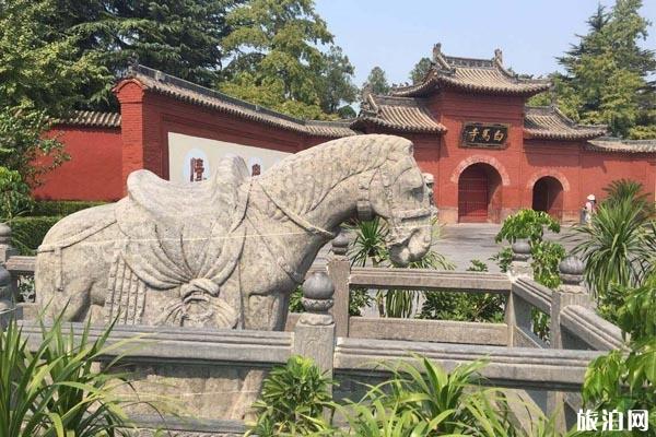 洛阳白马寺旅游攻略：建筑风格明显古色古香