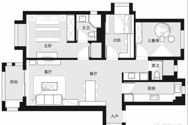 松木儿童房装修效果图_儿童松木家具品牌排行榜_儿童房松木家具装修风格